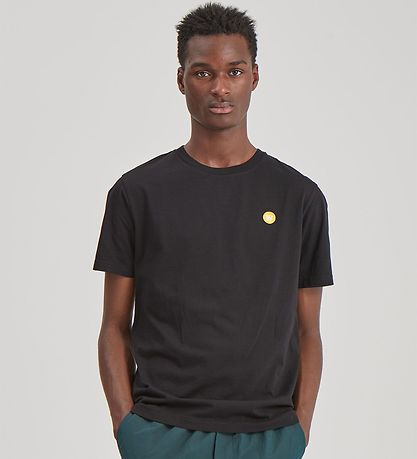Wood Wood Stuttermabolur - Ace - Black