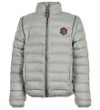 Mikk-Line Puffer Jacket/Waistcoat - 2-I-1 - Neutral Gray