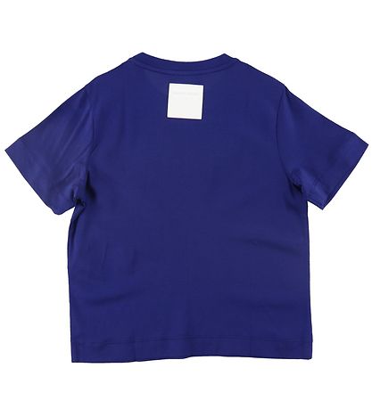 Emporio Armani T-shirt - Blu Faro w. Black