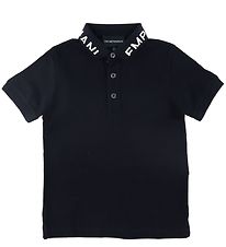 Emporio Armani Polo - Navy m. Wit Emporio Armani Polo - Navy m. Wit