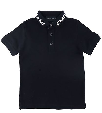 Polo Emporio Armani - Marine av. Blanc Polo Emporio Armani - Marine av. Blanc
