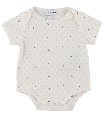 Emporio Armani Bodysuits s/s - 2-Pack - Aquilebianche Emporio Armani Bodysuits s/s - 2-Pack - Aquilebianche