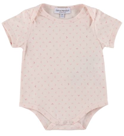 Bodies m/c Emporio Armani - 2 Pack - Aigle Rose/Blanc Bodies m/c Emporio Armani - 2 Pack - Aigle Rose/Blanc