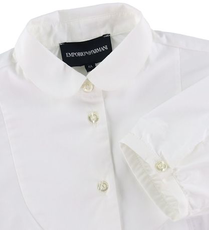 Emporio Armani Overhemd s/s - Wit