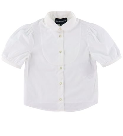 Emporio Armani Overhemd s/s - Wit