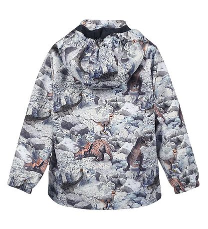 Minymo Lightweight Jacket - Blue Nights w. Dinosaurs Minymo Lightweight Jacket - Blue Nights w. Dinosaurs
