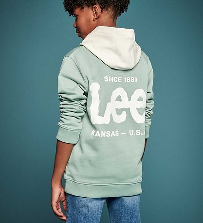 Lee Huppari - Ahdettu - Oversized - Blue Surf