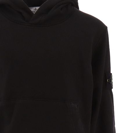 Stone Island Hoodie - Black