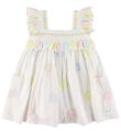 Stella McCartney Kids Kjóll - Hvítt/Pastel M. Blóm
