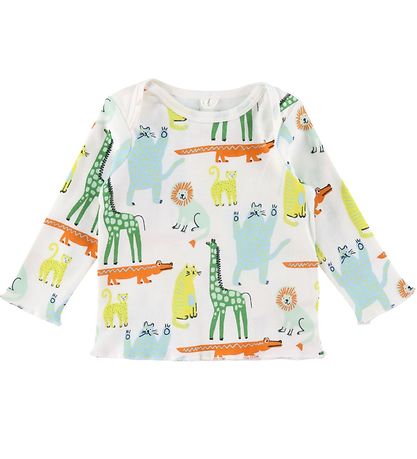 Stella McCartney Kids Blússa - Hvítt M. Dýr