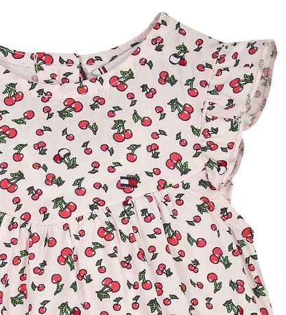 Tommy Hilfiger Dress - Cherry - Faint Pink Cherry All-Over