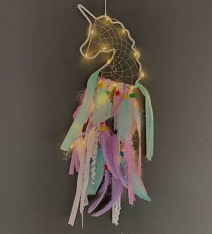 Attrapeur de Rêves MillaVanilla - Jouet Suspendu av. Licorne/LED Attrapeur de Rêves MillaVanilla - Jouet Suspendu av. Licorne/LED