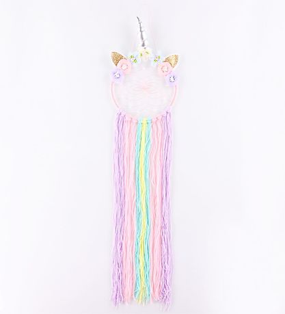 MillaVanilla Dream Catcher - Clip Toy w. Unicorn/Yarn - Confetti