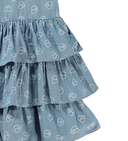 Molo Dress - Crystal - Love Peace Blue