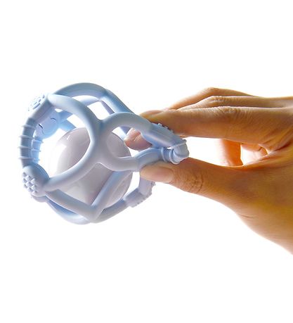 KidsMe Teether Ball - Silicone Ball - Blue