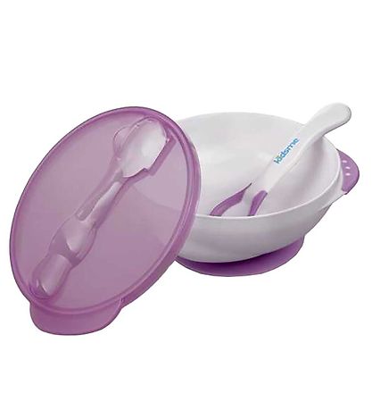 KidsMe Bowl w. Spoon - Purple KidsMe Bowl w. Spoon - Purple