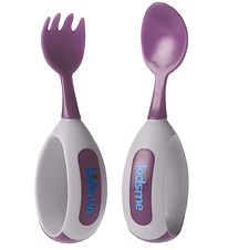KidsMe Cutlery - Spoon & Fork - Purple KidsMe Cutlery - Spoon & Fork - Purple