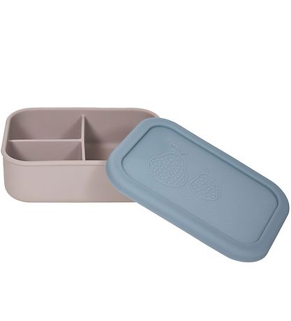 OYOY Lunchbox - Yummy+ - Small - Blue/Clay OYOY Lunchbox - Yummy+ - Small - Blue/Clay