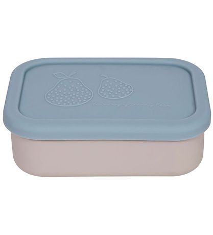 OYOY Lunchbox - Yummy+ - Small - Blue/Clay OYOY Lunchbox - Yummy+ - Small - Blue/Clay