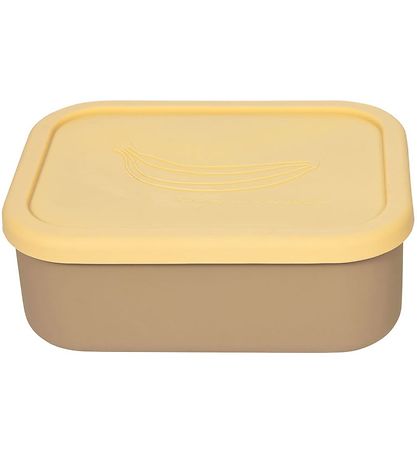 Boîte à Repas OYOY - Yummy+ - Large - Camel/Yellow Boîte à Repas OYOY - Yummy+ - Large - Camel/Yellow