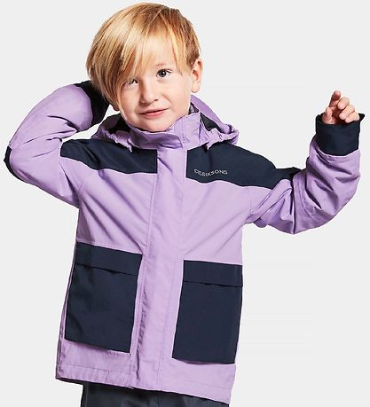 Didriksons Lightweight Jacket - Dust cover - Digital Purple