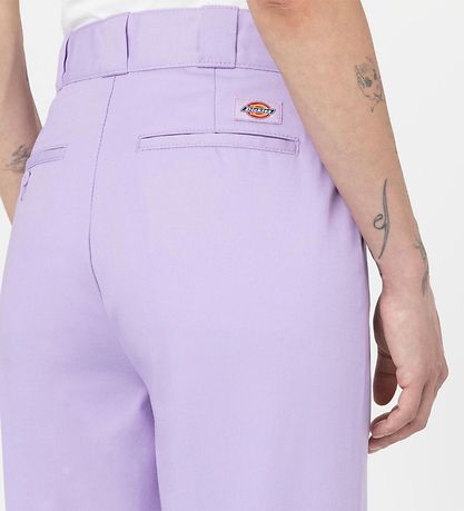Dickies 바지 - 피닉스 크롭 - 퍼플 로즈