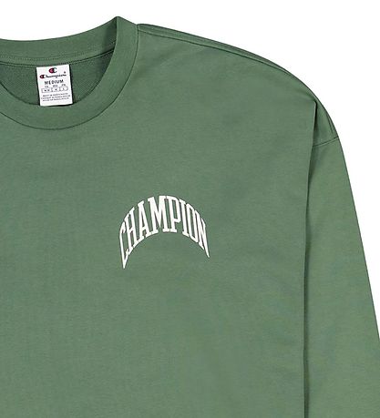 Champion Fashion Sweatshirt - Crew neck - Green