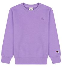 Champion Fashion Peysa - Áður háls - Fjólublátt