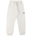 Champion Fashion Sweatpants - Elastisk manschett - Vit Champion Fashion Sweatpants - Elastisk manschett - Vit