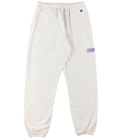 Champion Fashion Joggingbroek - elastische manchet - Wit