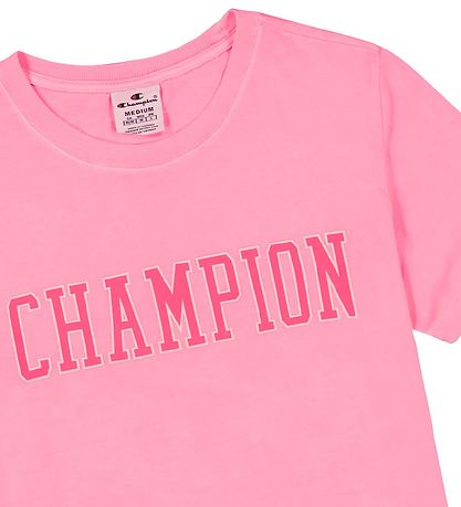 Champion Fashion T-paita - Crewneck - Vaaleanpunainen