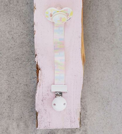 Elodie Details Pacifier Clip - Pastel Braids