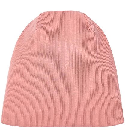 Name It Beanie - Rib - NmnMoe - Old Rose