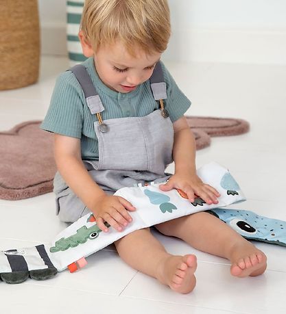 Done by Deer Stoffen Boek - Croco - Groen Done by Deer Stoffen Boek - Croco - Groen