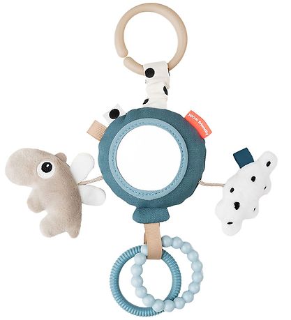 Done by Deer Áfestanlegt leikfang - Happy Clouds - Blár Done by Deer Áfestanlegt leikfang - Happy Clouds - Blár