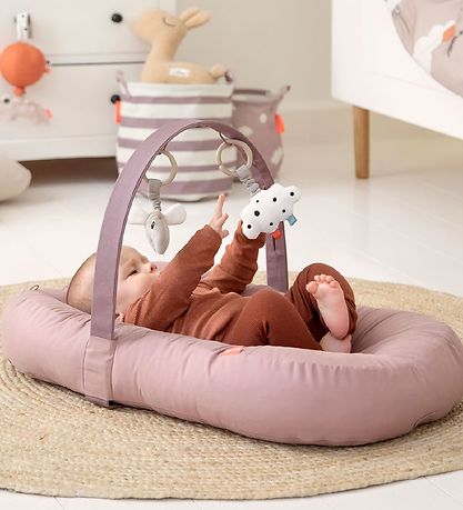 Done by Deer Clip Toy - 2-Pack - Happy Cloud - Sand