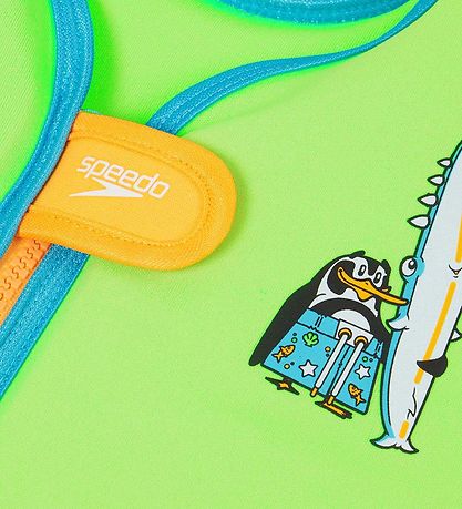 Speedo Swim Vest - Green/Blue