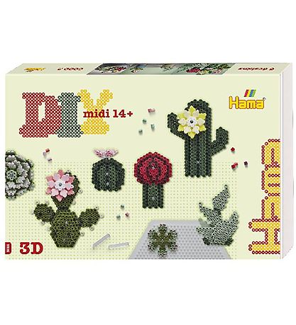 Art Hama Midi - 6000 pces - Plantes succulentes Art Hama Midi - 6000 pces - Plantes succulentes