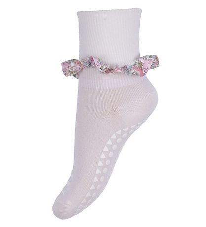 GoBabyGo Rutschfeste Socken - Bambus/Liberty - Off White GoBabyGo Rutschfeste Socken - Bambus/Liberty - Off White