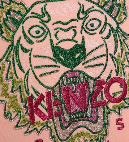 Kenzo T-shirt - Pink w. Tiger
