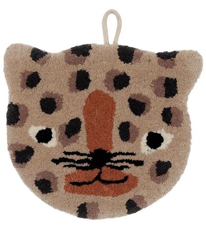 OYOY Tapetti - 24x28,5 cm - Leopard - Camel