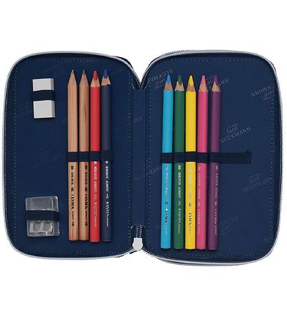 Beckmann Pencil Case w. Contents - Science Beckmann Pencil Case w. Contents - Science