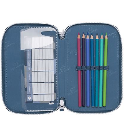 Beckmann Pencil Case w. Contents - Tiger Race