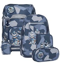 Beckmann School Bag Set - Classic+ - Tiger Race Beckmann School Bag Set - Classic+ - Tiger Race