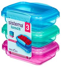 Sistema Eväslaatikot - Lounaspaketit - 3 kpl - 200 ml - Multi Sistema Eväslaatikot - Lounaspaketit - 3 kpl - 200 ml - Multi