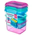 Boîtes à Repas Sistema - Paniers-repas - 3 Pack - 400 ml - Multi Boîtes à Repas Sistema - Paniers-repas - 3 Pack - 400 ml - Multi