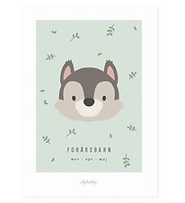 Alfabetdyr Poster - 21x30 - Lentekind Alfabetdyr Poster - 21x30 - Lentekind