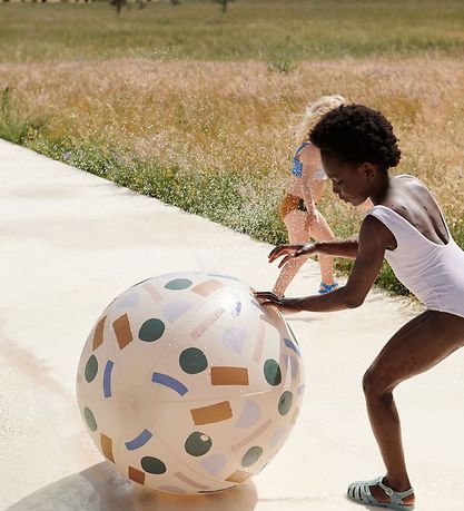 Liewood Inflatable Sprinkler - Luis - Paint Stroke/Sandy