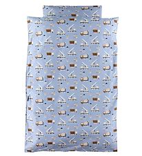 Literie Nørgaard Madsens - Bébé - Bleu av. Bétonnière Literie Nørgaard Madsens - Bébé - Bleu av. Bétonnière