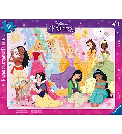Puzzle Ravensburger - 40 Briques - Disney Princess Puzzle Ravensburger - 40 Briques - Disney Princess